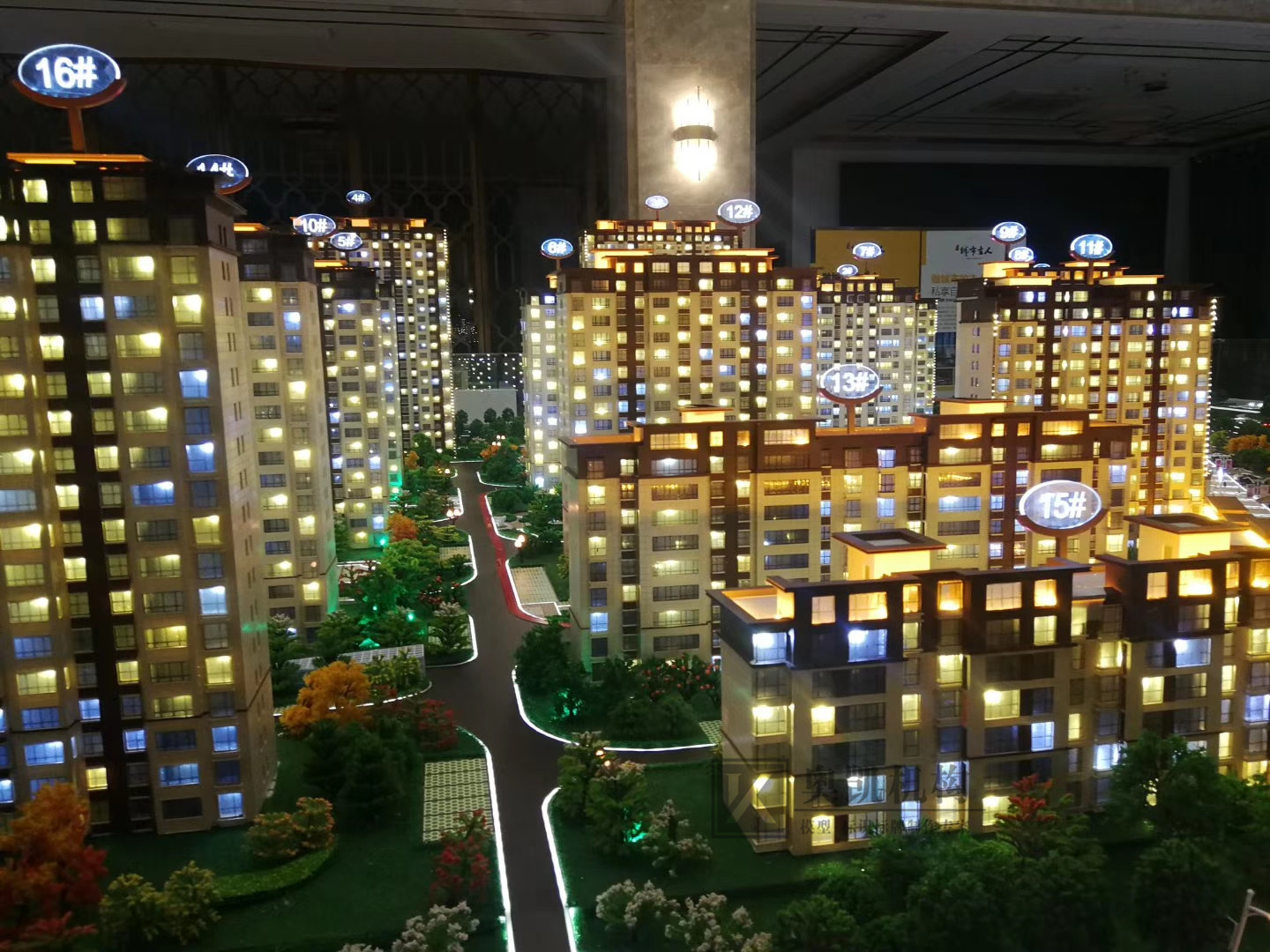 濱江國際城模型