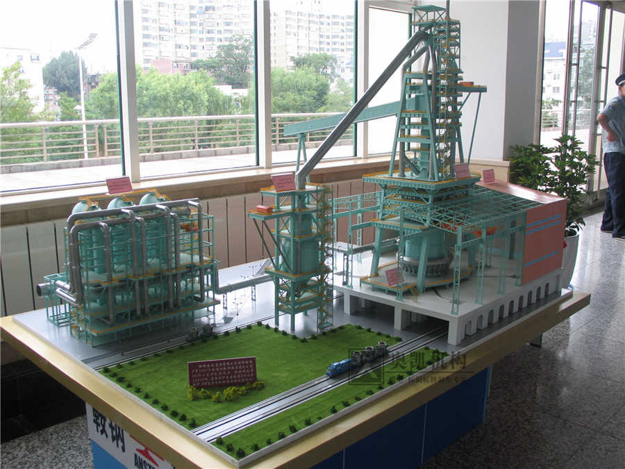 鞍鋼集團工業流程展示模型